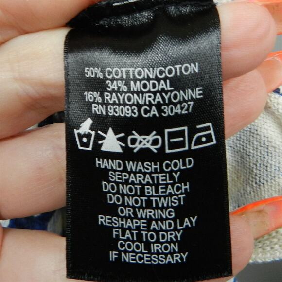 NIC+ZOE Sweater Knit Dress Size XL Multicolor Geometric Knee Length Fit and Flar - Picture 7 of 12